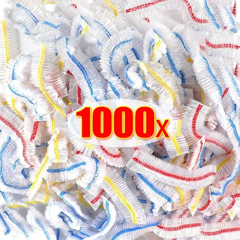 Disposable Food Covers Elastic Plastic Wrap Food Grade Fresh-keeping Lids Storage Bag Shoe Covers Shower Headgear Bowl Caps