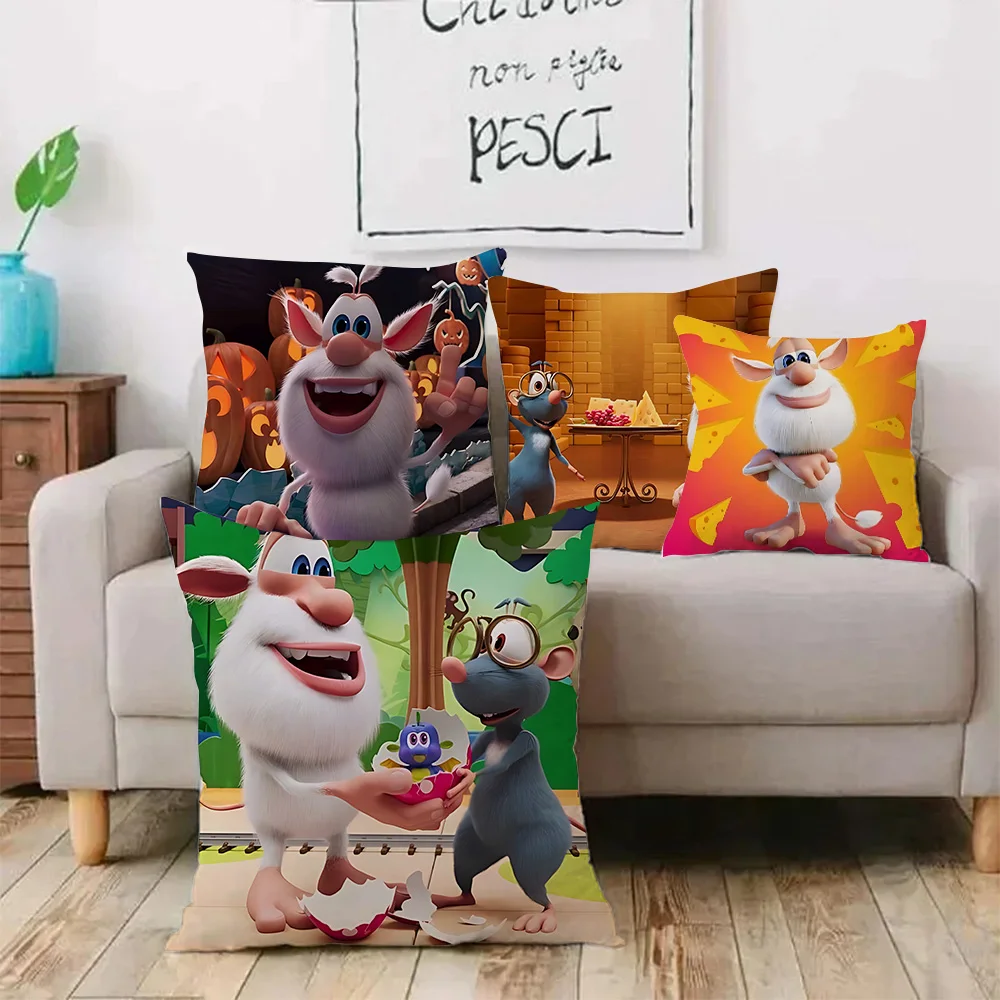 Nowa animacja Boobas dla dzieci Poszewka na poduszkę z nadrukiem Anime Cartoon Poszewka na poduszkę Cool Poszewka na poduszkę Dekoracja domu