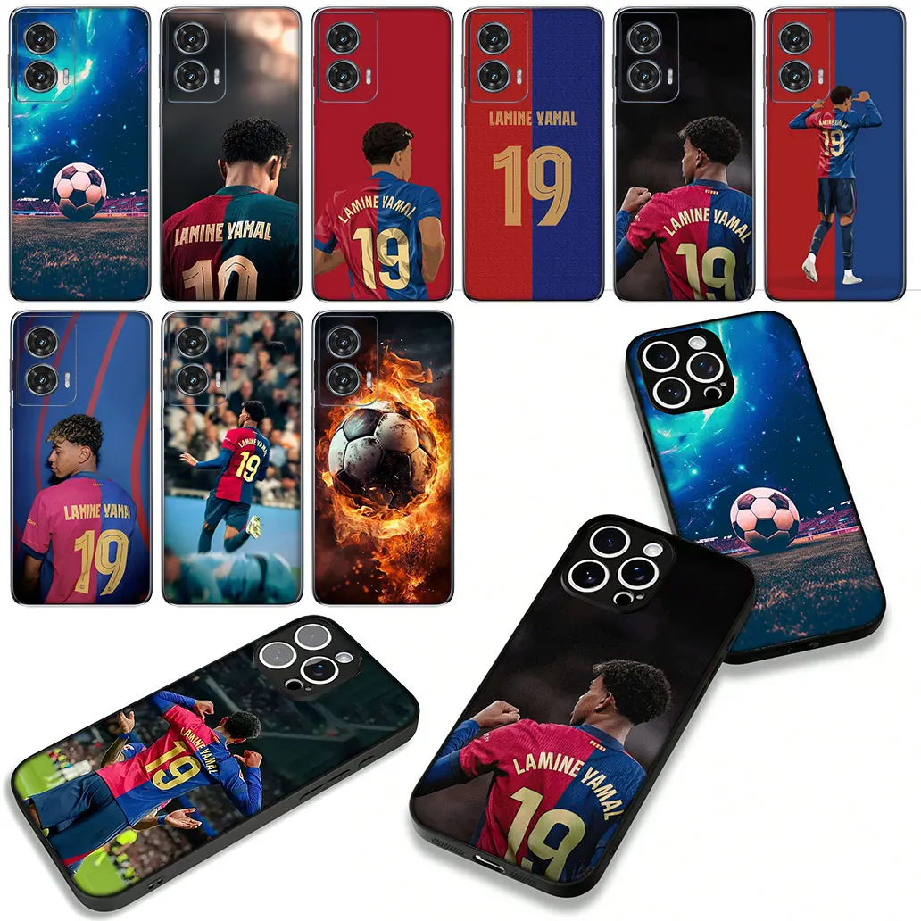 Soccer No 19 Spain Star Football No19 Case for Motorola Moto E14 E15 G04 G05 G14 G15 G54 G24 Power G34 G35 G45 G55 G75 G84 G85 #4