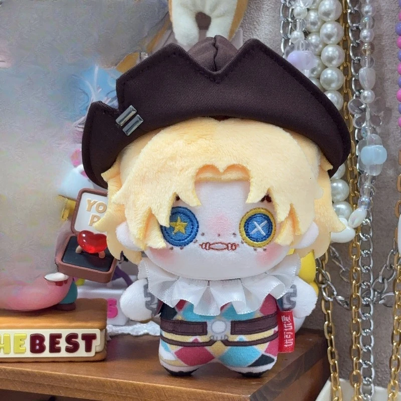 10cm Anime Game Identity V Cotton Doll Acrobat Kawaii Cosplay Props Mike Morton Cartoon Mini Soft Plushies Toy Figures Fans Gift