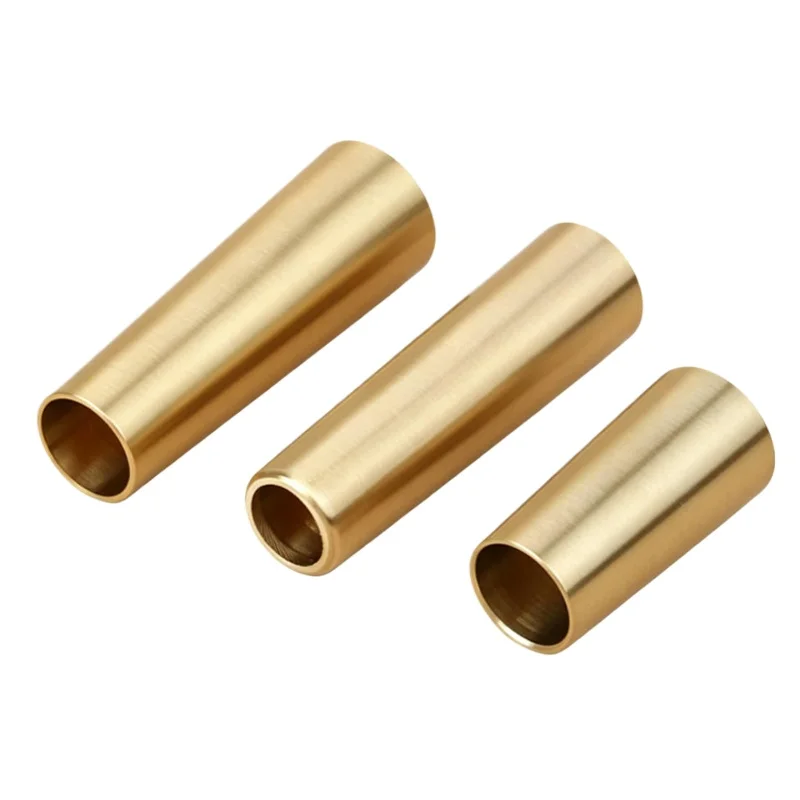4PCS Tapered Leg Covers Brass Furniture Leg Covers 28mm~55mm Non-sealed Chair Table Leg Protectors Tapered Through Hole Covers 4