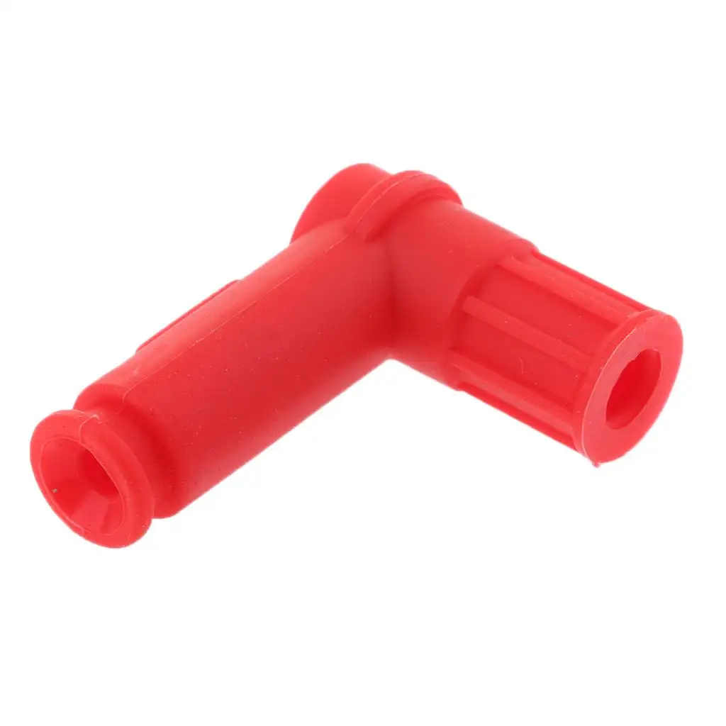 1 Piece Spark Plug Motorcycle Spare Part Silicone Spark Plug Cover - Red