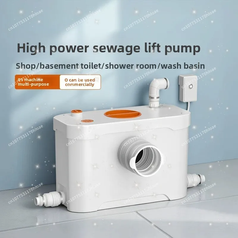 Sewage lifter, kitchen toilet crushing pump, bathroom basement sewage disposal