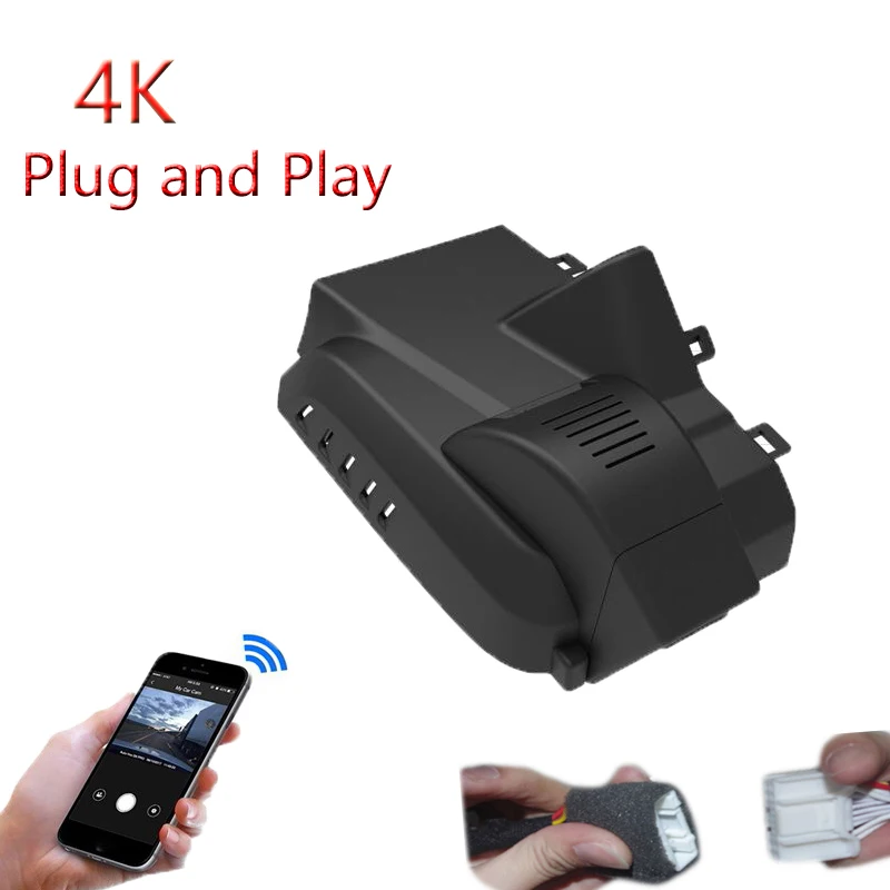 

4K Plug And Play For Geely Atlas Boyue PRO PROTON X50 2020 2021 Starray Car Wifi DVR Video Recorder Dash Cam Camera FHD 2160P