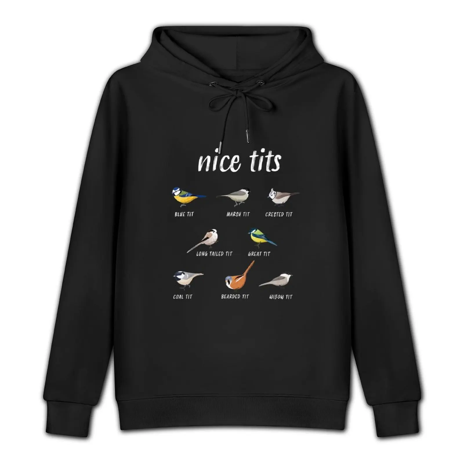 Nice tits funny bird watching gift for Birder Men and Women Pullover Hoodie male clothes autumn anime clothing pullover