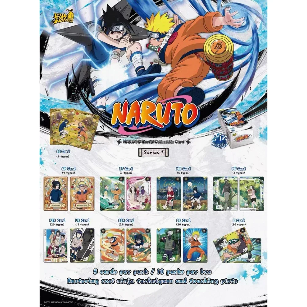 Neue Naruto-Karte W6T4 W8T2 W7T4 Anime Flash TCG Collection Dekor Spielzeug Hobby Kinder Geburtstagsgeschenke