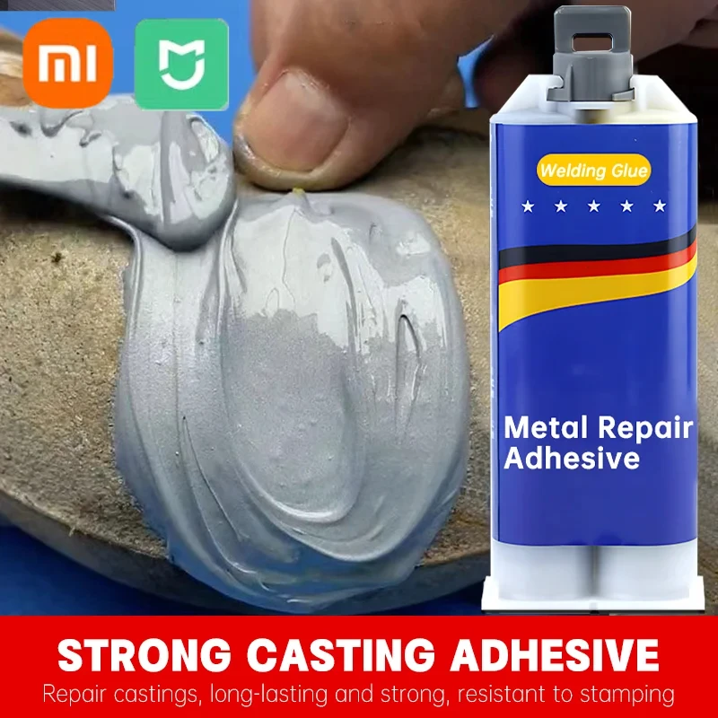 Xiaomi Foundry Adhesive AB Glue Welding Casting Adhesive Waterproof High Temperature Resistance Repair Agent Metal Adhesive