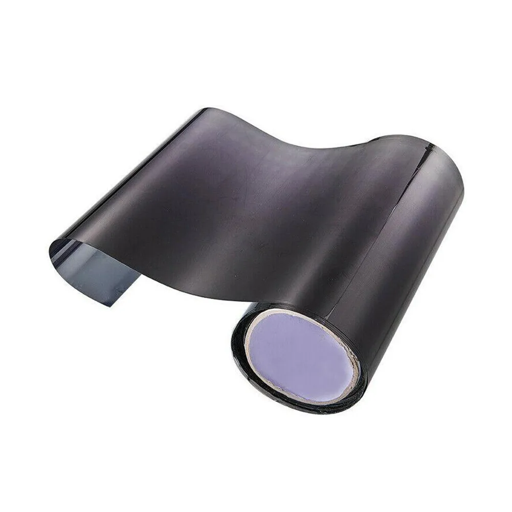 1 5M Car Sun Visor Strip Tint Film Front Windshield Shade Banner Water Resistant Invisible Air Release Channel Gloss Finish