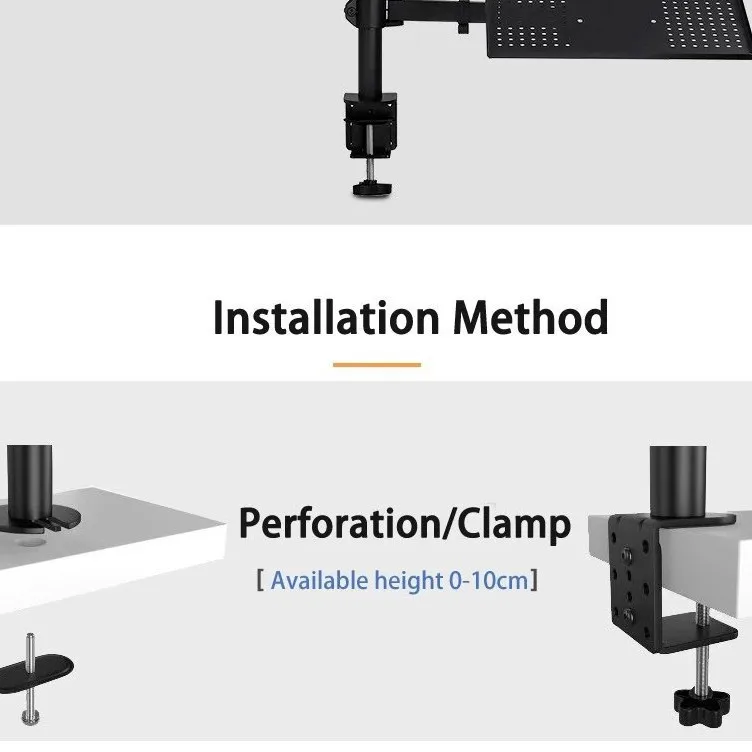 Notebook computer stand dual-screen monitor two-in-one combined secondary screen support bracket mechanical arm reading stand 3