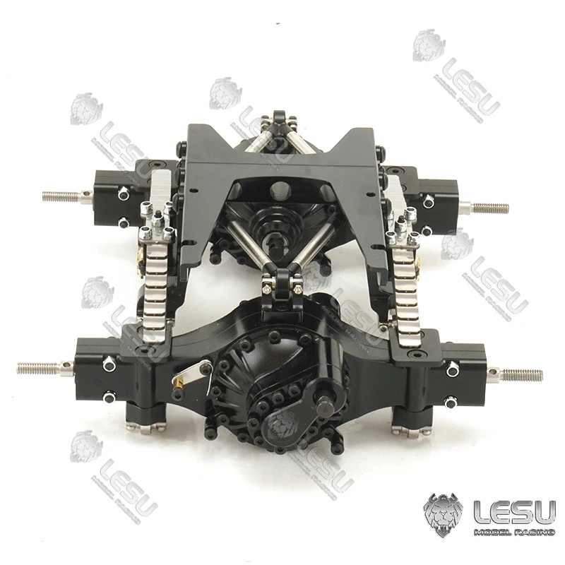 LESU X-8013 1/14 مركبة يتم التحكم بها عن بُعد نموذج مجموعة التعليق الخلفي مناسبة لجرار تاميا موقف الثقب الأصلي أو ملحقات ذاتية الصنع