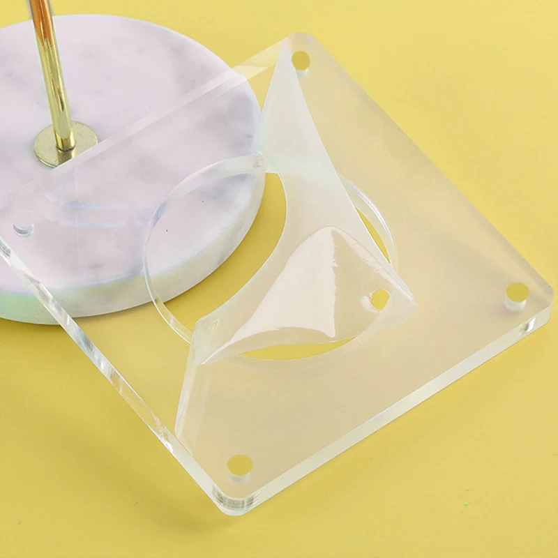 Acrylic Badge Desktop Display Stand Baji Card Brick Sealed Dustproof Transparent Storage Box for Anime Peripheral Badges Cards