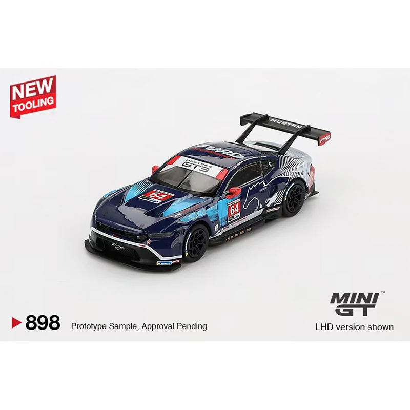 PreSale MINIGT 898 1:64 Mustang Multimatic Motorsports Diecast Model Collection Toys