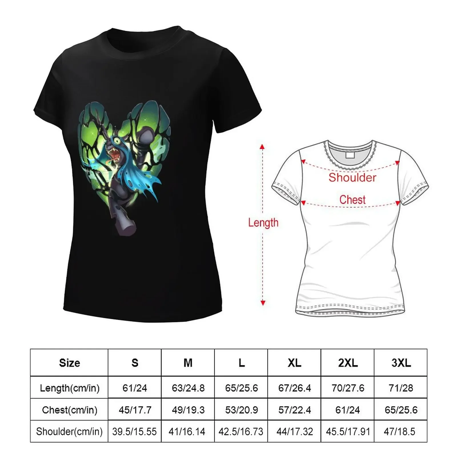 Queen Chrysalis T-shirt lady clothes hippie clothes t shirt dress Women