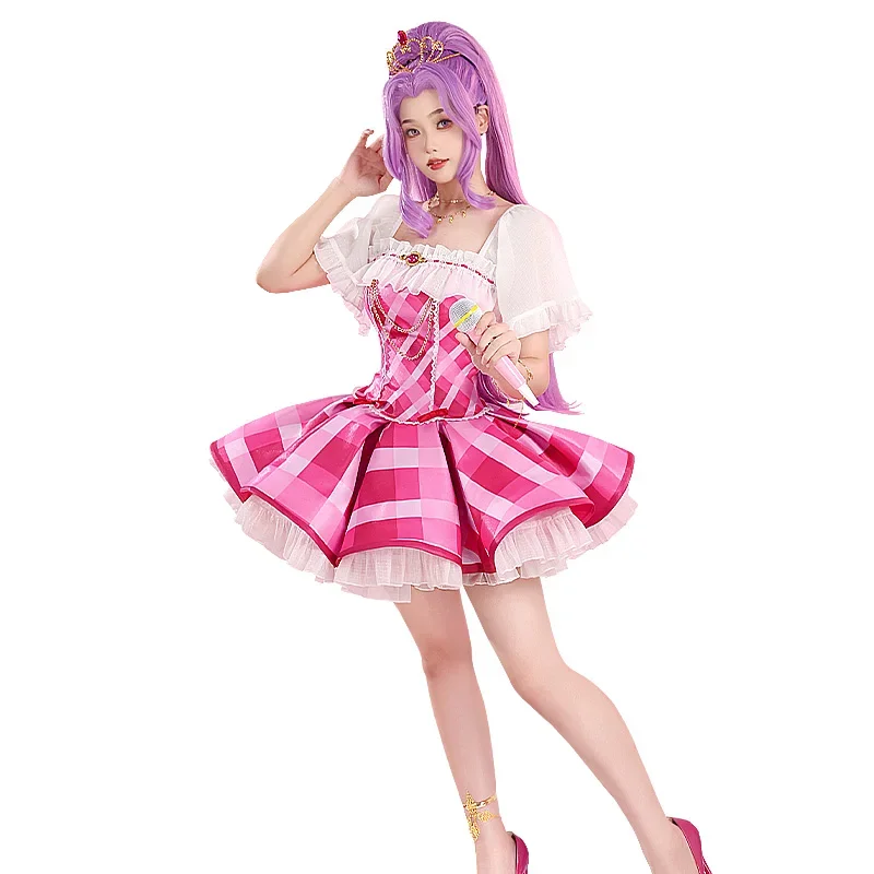 أزياء أيكاتسو كانزاكي ميتسوكي التأثيرية للهالوين وعيد الميلاد وحفلات لعب الأدوار الهزلية 2025 تنورة Mooyiyi cos S-L الجديدة تخفيضات كبيرة #4