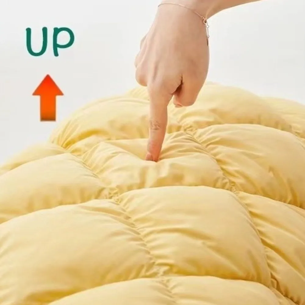 High Resilience Pineapple Bread Pillow Fluffy Quick Rebound Sleep Aid Pillow Non-Sagging Soft