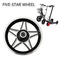 12 Inch Disc Brake Alloy Front Wheel Hub Electric Bicycle E-bike Rim Fit for 12 1/2x2 1/4 12 1/2x2.75 12 1/2x3.0 Tire Inner Tube