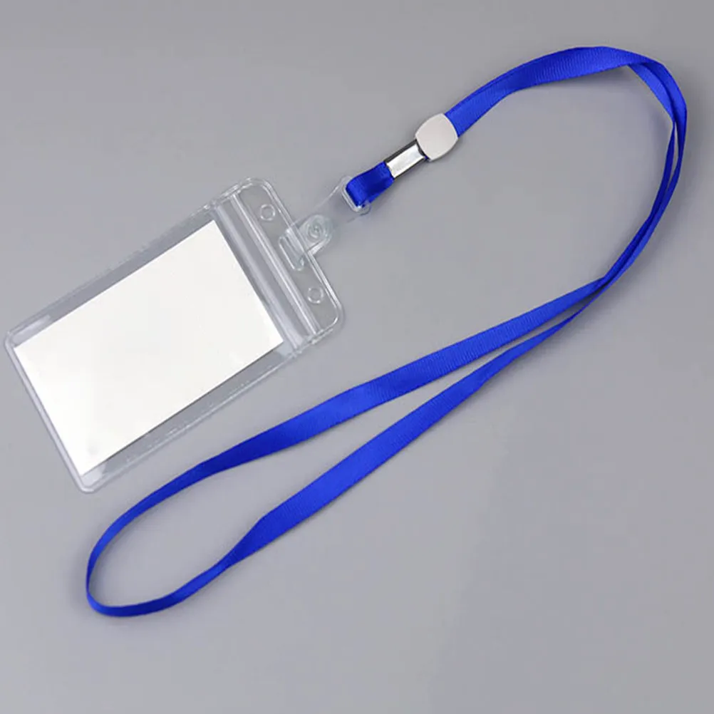 

20Pcs Breakaway Work Card Lanyards Blue Neck Strap Clip for Id Badge Holder Student Office Nurse Cards Breakaway Lanyards