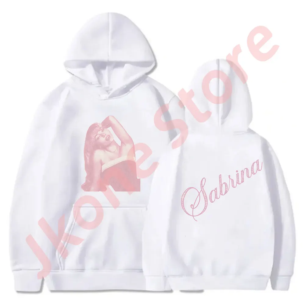 Sabrina Carpenter Espresso Photo Hoodies Short n' Sweet Tour Merch Pullovers Unisex Fashion Casual Sweatshirts