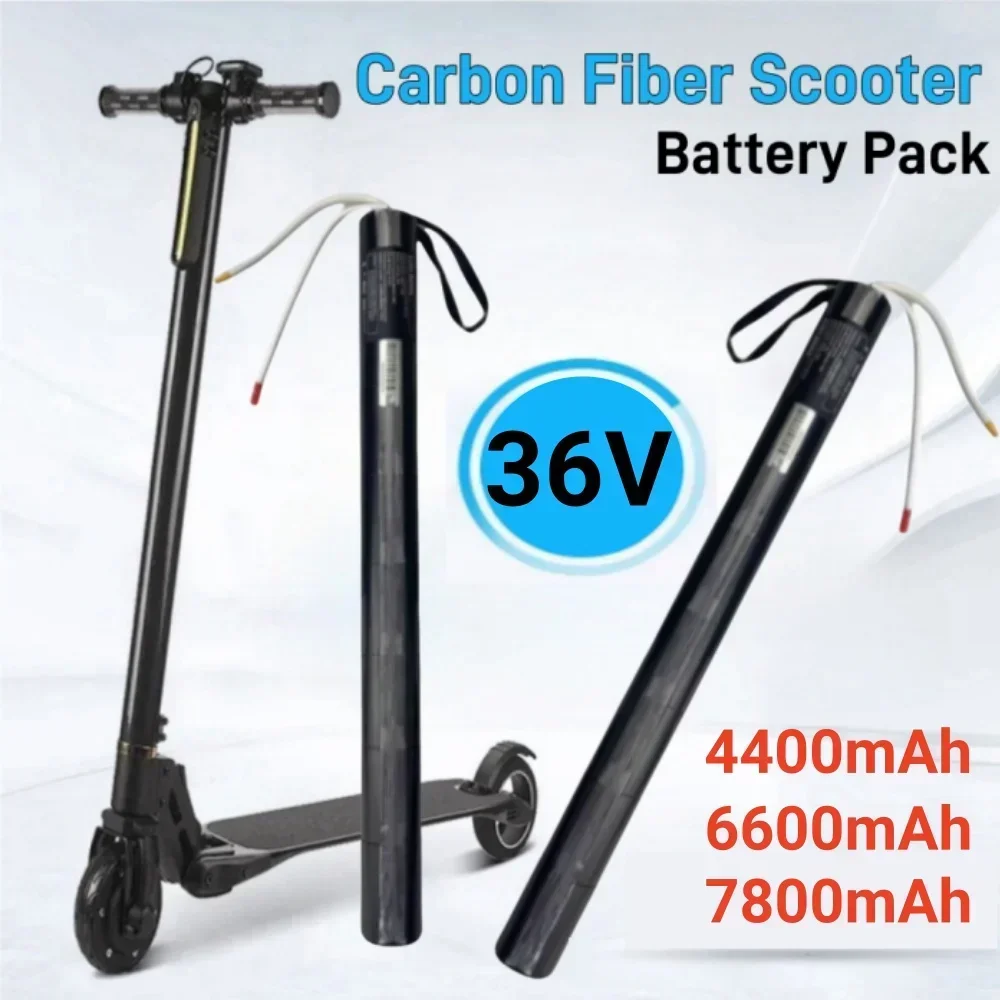 

36V 4400/6600/7800mAh High-capacity high output Li-ion Battery Pack for Carbon Fiber Electric Scooter