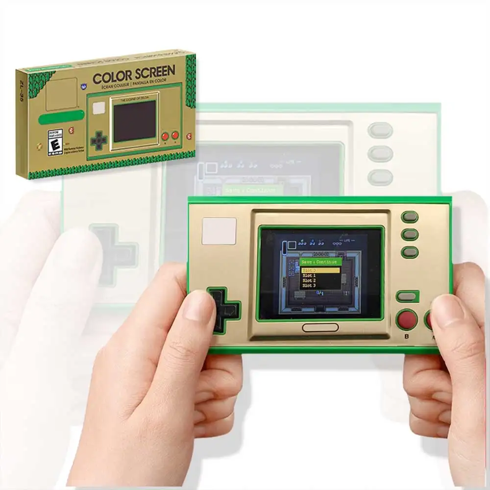 لعبة الساعة المحمولة الأولى المعدلة إلى إصدار مفتوح المصدر لبطاقة TF وبطاقة TF جاهزة