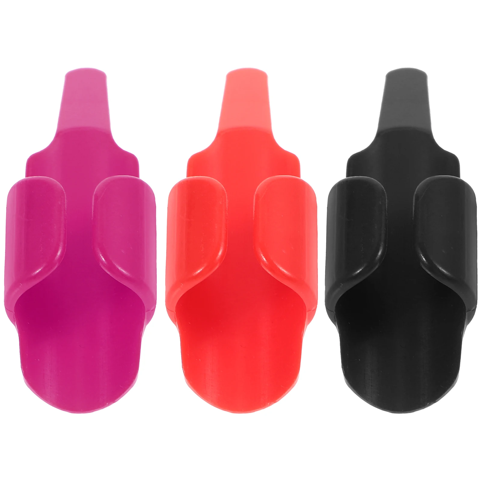 3 Pcs Finger Line Controller Sewing Fingerthing Pusher Tool Nail Thimble Embroidery Tools Needle Threading for