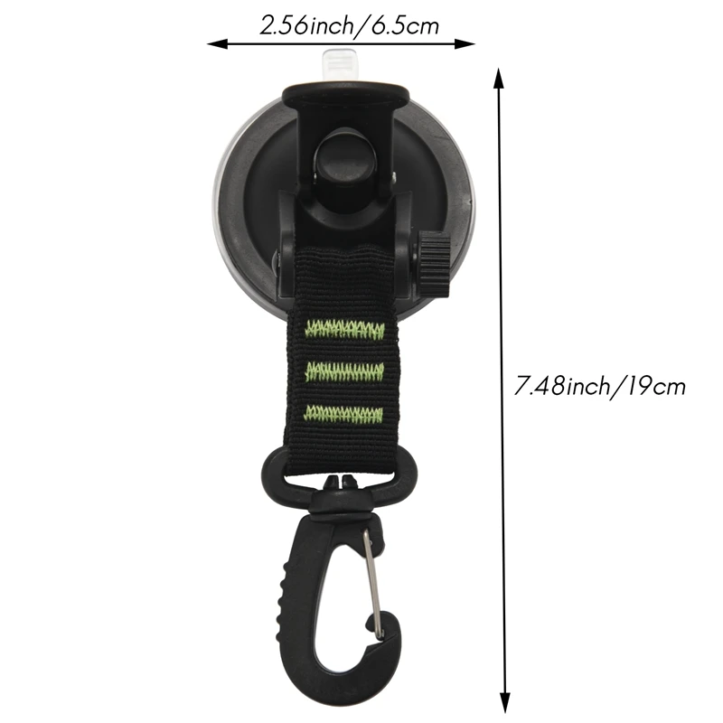 Suction Cup Anchor With Securing Hook Tie Down,Camping Tarp Accessory Use For Car Awning