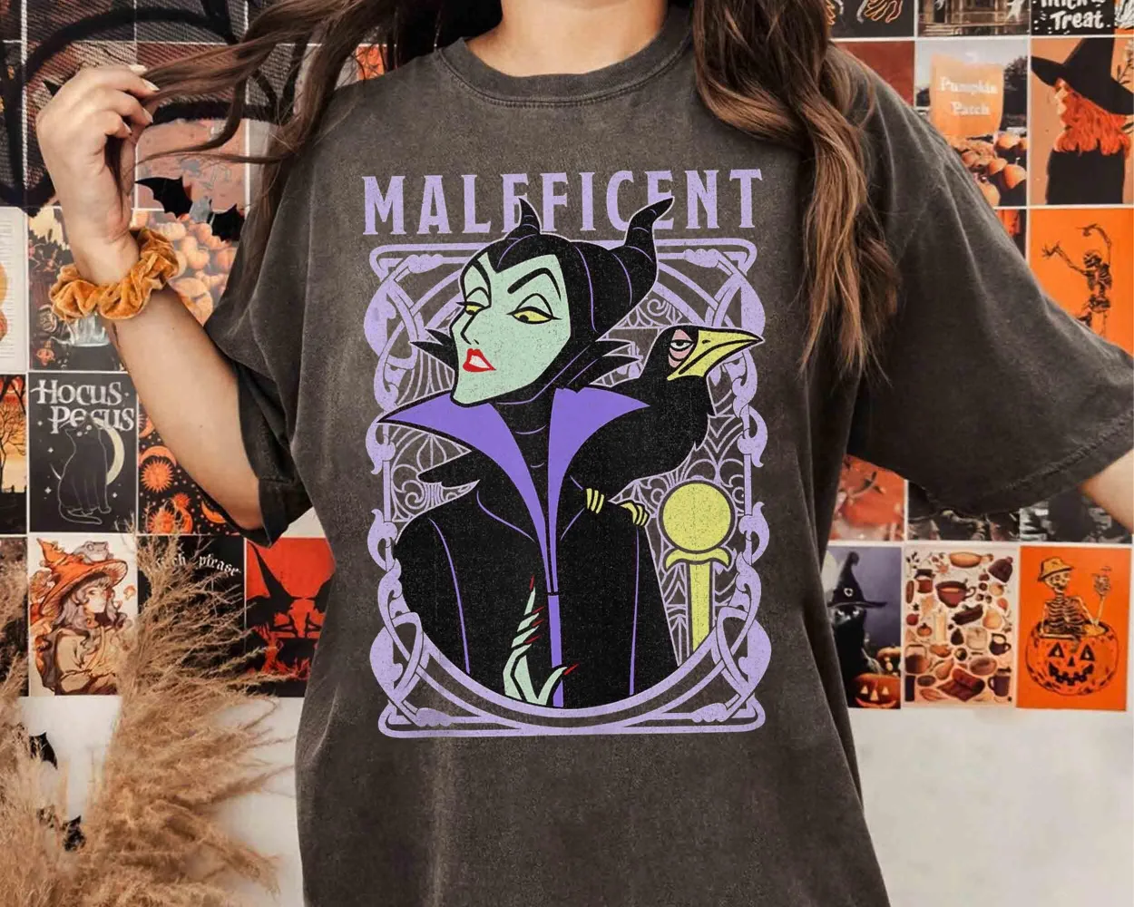

Disney Villains Maleficent Runs This Castle Retro Shirt Sleeping Beauty Aurora Princess Tee