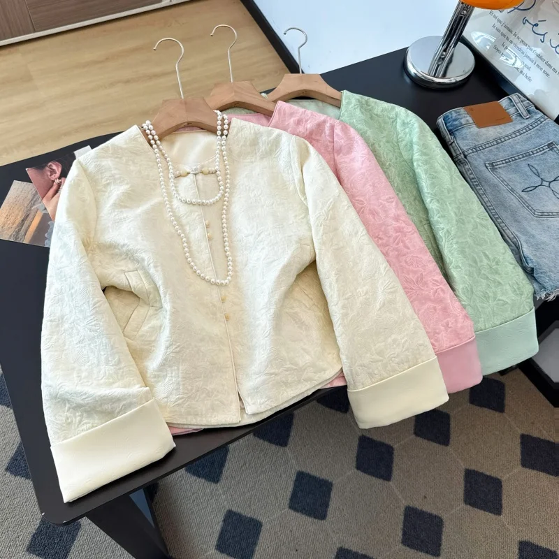 New Chinese Ancient Style Hanfu Sleeveless Jacket National Style Versatile Elegant Heavy Embroidery Outerwear