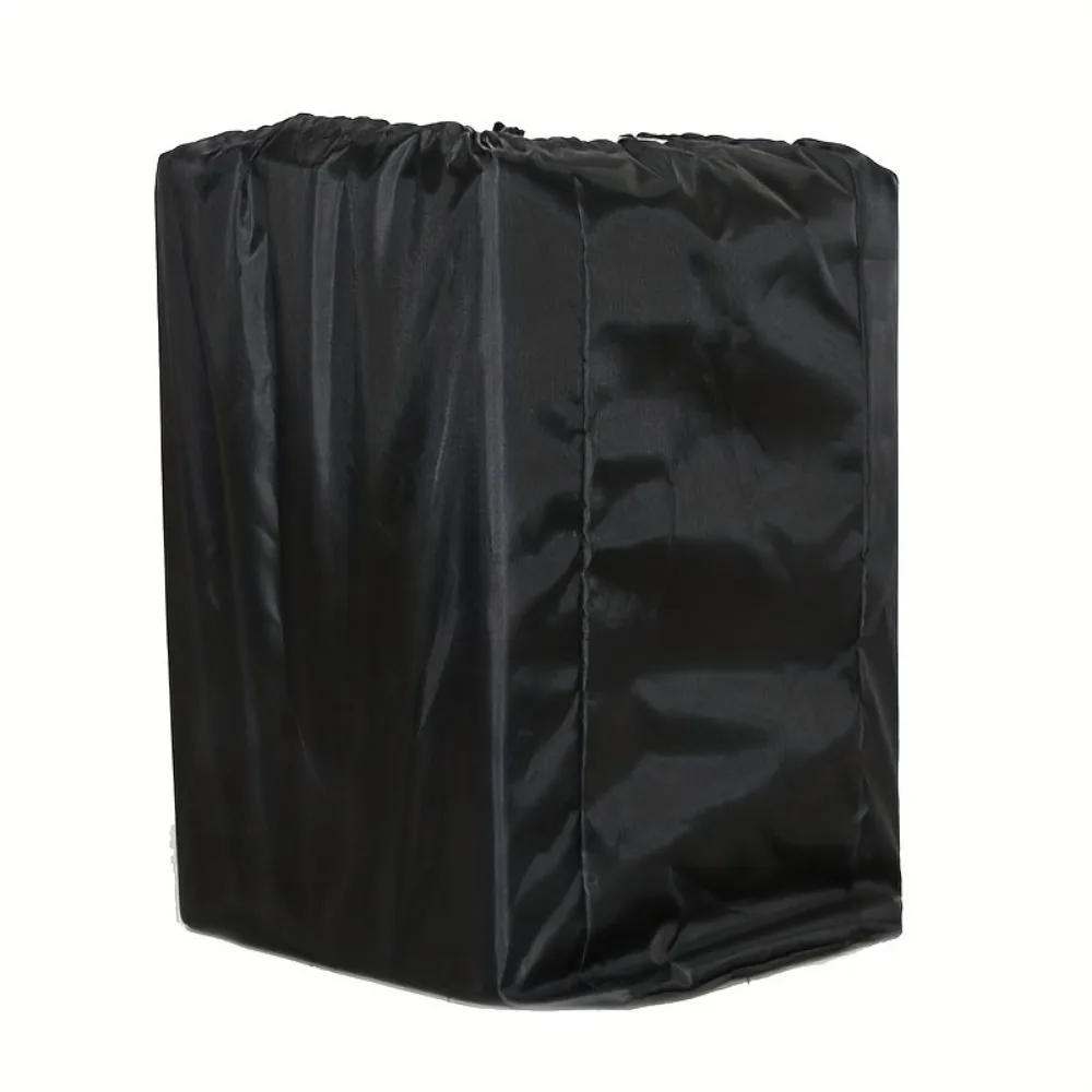 حقيبة تخزين غبار عربة الأطفال، غطاء غبار لعربة الأطفال باللون الأسود، مثالية للسفر والاستخدام في الهواء الطلق