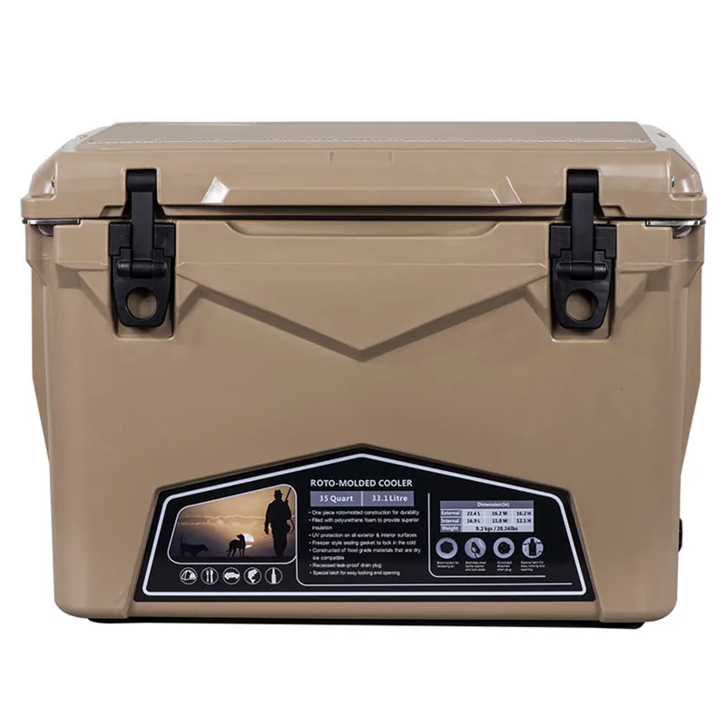 

35L small capacity outdoor refrigerator rotational molding food grade incubator food delivery takeaway box sea fishing