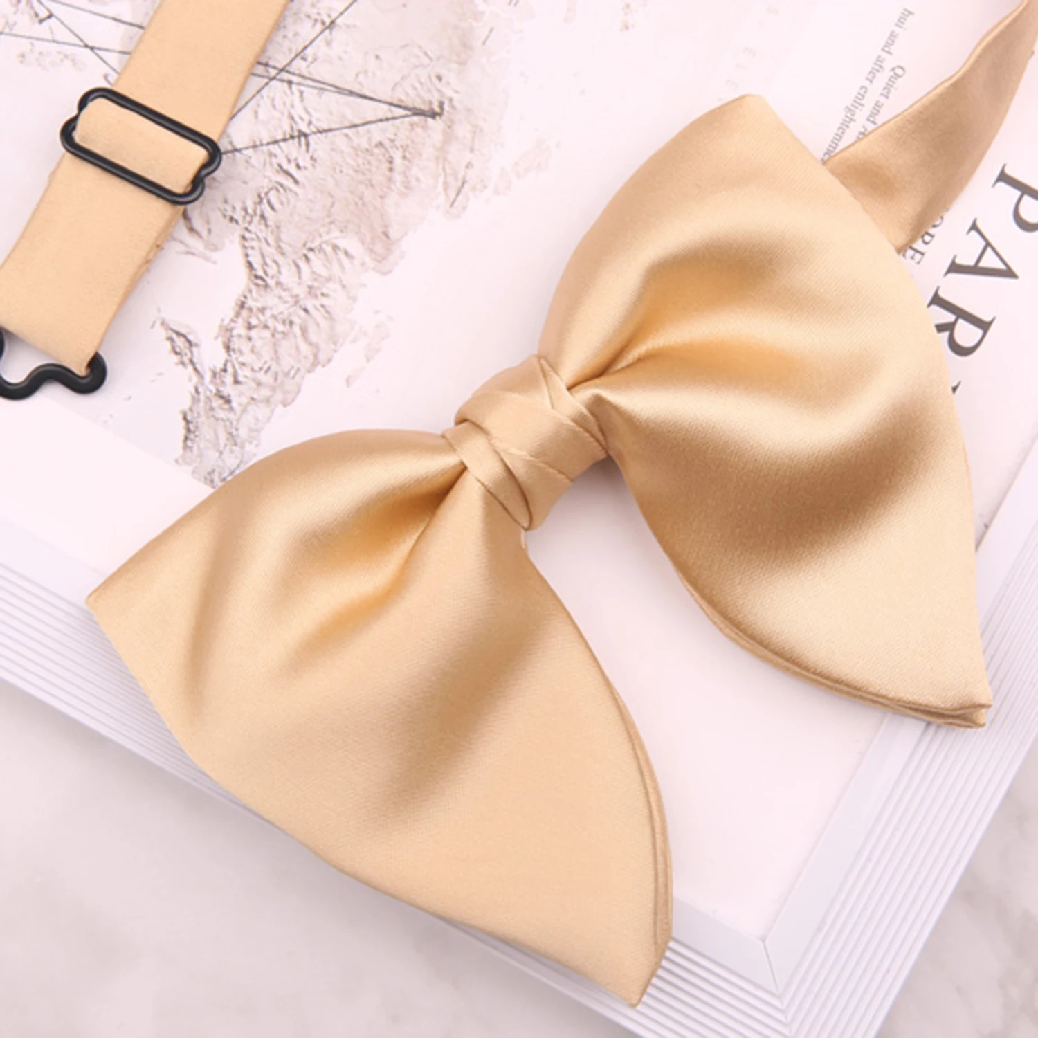 Allingentle pajarita para adultos para traje de boda lazo fiesta cóctel banquete pajarita de caballero personalizada