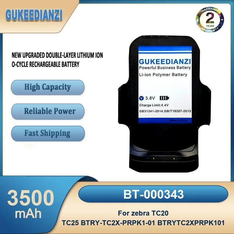 Battery For Zebra MC3300 MC330K MC330M TC20 TC25 BTRY-TC2X-PRPK1-01 Symbol Motorola MC17 82-97131-03 RS507 RS507X