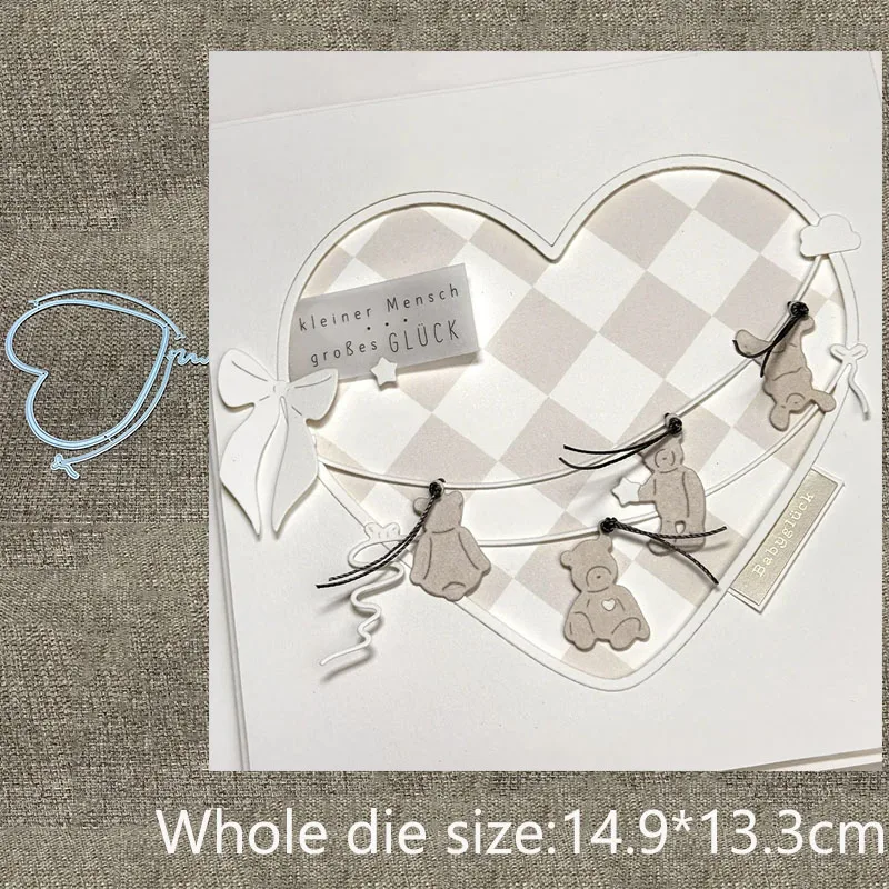 

Новый дизайн, металлическая вырубная форма-трафарет, вырубка в виде сердца, декоративная полоска, вырубка для скрапбукинга, для альбомов, бумажных открыток, тиснения