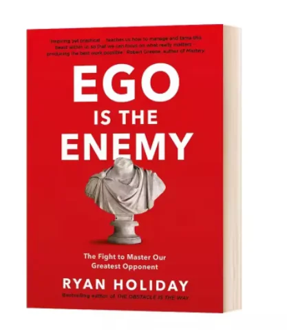 الأنا هو العدو من تأليف صراع عطلة ريان لأكبر كتبنا الإنجليزية المنافسة. كتب الكتاب