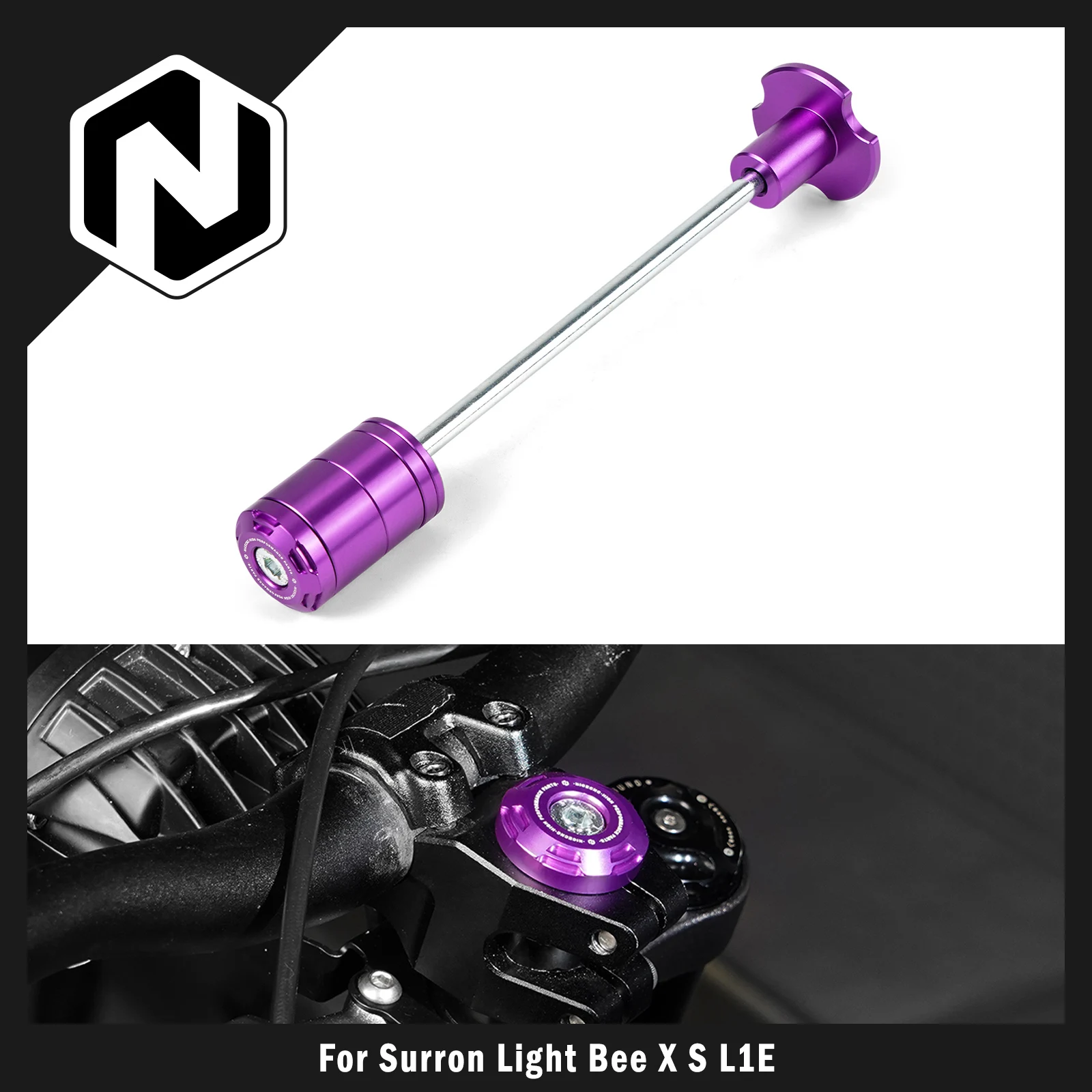 

NICECNC For Surron Light Bee X Front Fork Suspension Core For Sur-ron Light Bee S L1E For Segway X160 X260 Electric Dirt Bike