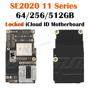 Bilashmart IPhone 11 11Pro Max SE2020 Locked ICloud ID Motherboard Power on Logic Board LCD Testing Repair Skill Practice 11 Mainboard