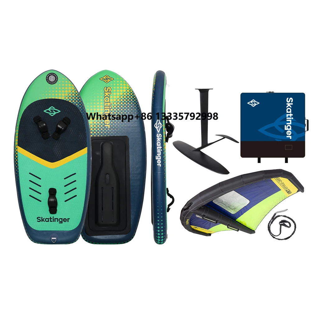 

Skainger 2025 Unisex Inflatable Wing Hydrofoil Foil Board Set New Design Paddle Board for Water Surfing and Flying Wing