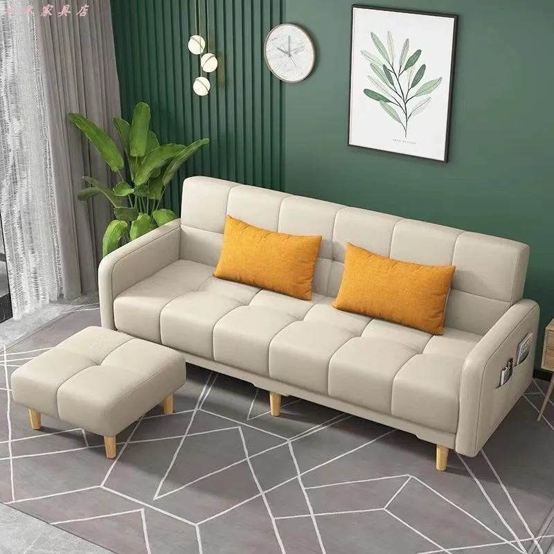 

CX411NB Multi Functional Foldable Sofa Bed,light Luxury Dual-use, Economical, Small-sized Rental Room，apartment, Fabric Sofa