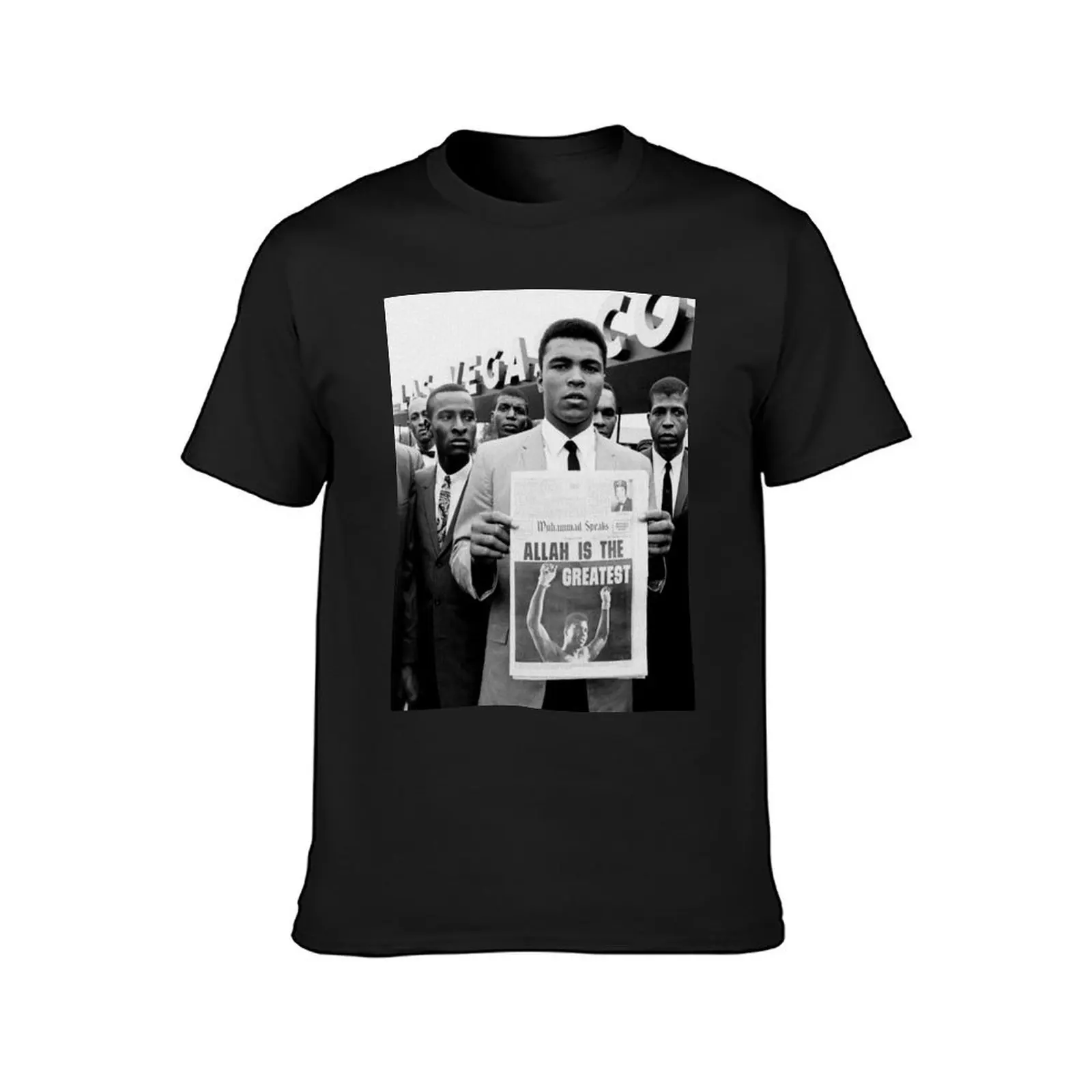 Muhammed Ali: Allah is the Greatest T-Shirt customizeds vintage clothes animal prinfor boys plus sizes mens t shirt graphic