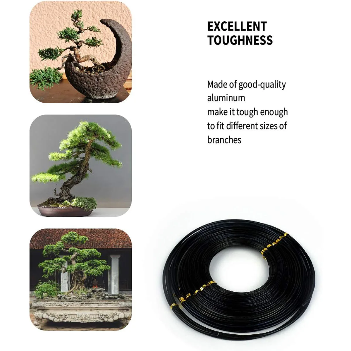 5/10m drut do bonsai 1mm wsparcie roślin anodowany drut aluminiowy do produkcji bonsai na drutzewie do kształtowania roślin akcesoria ogrodowe