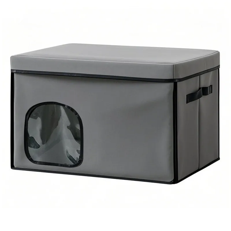 Summer Cat Air-conditioned House, Pet Cooling Igloo, Foldable Moisture-proof Cat Villa Suitable for Indoor and Outdoor Use
