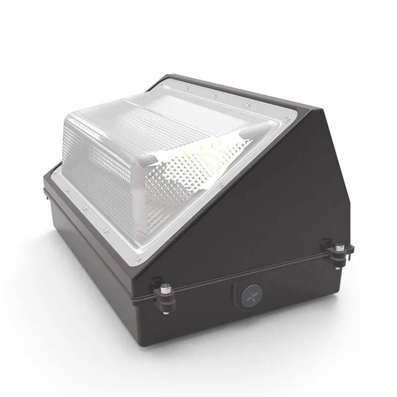 Large Housing 30W 40W 50W 60W 70W 80W 90W 100W 120W AC100-277V Led Wall Pack Flood Light  IP65 Waterproof Outdoor Wall Light