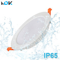 LED Waterproof Downlight Dimmable IP65 Kitchen 220V 12V 7W 9W 12W 15W Bathroom Toilet Eaves White Ceiling Lamp Spot Light