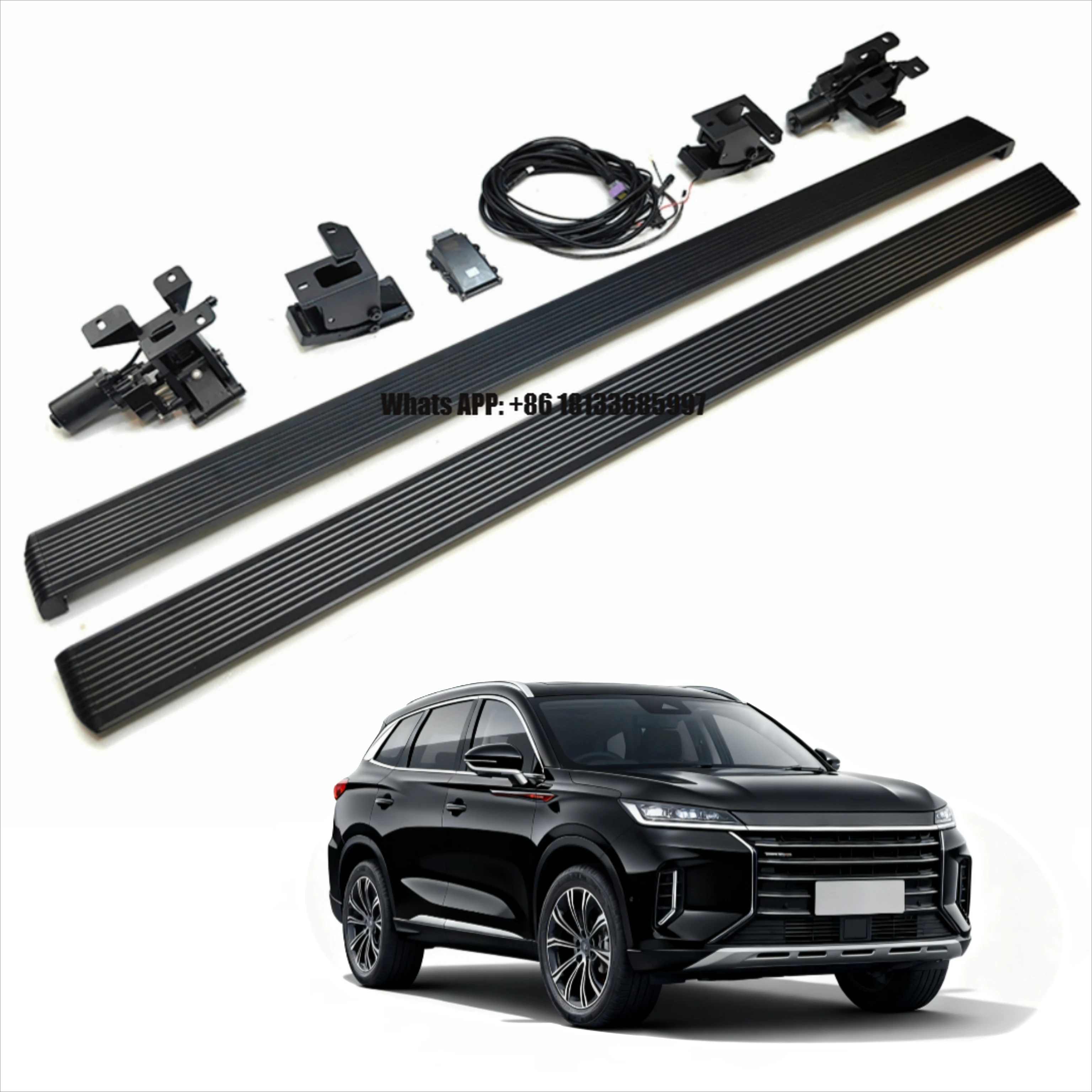

WJ Power Running Boards for Chery EXEED TXL/TX 2019-2025 Aluminum Alloy Electric Side Steps OEM/ODM
