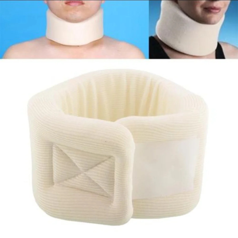 Attelle de fixation de dislocation cervicale médicale, réglable, mousse souple, collier de cou, soutien des blessures, oto instituts, ration de