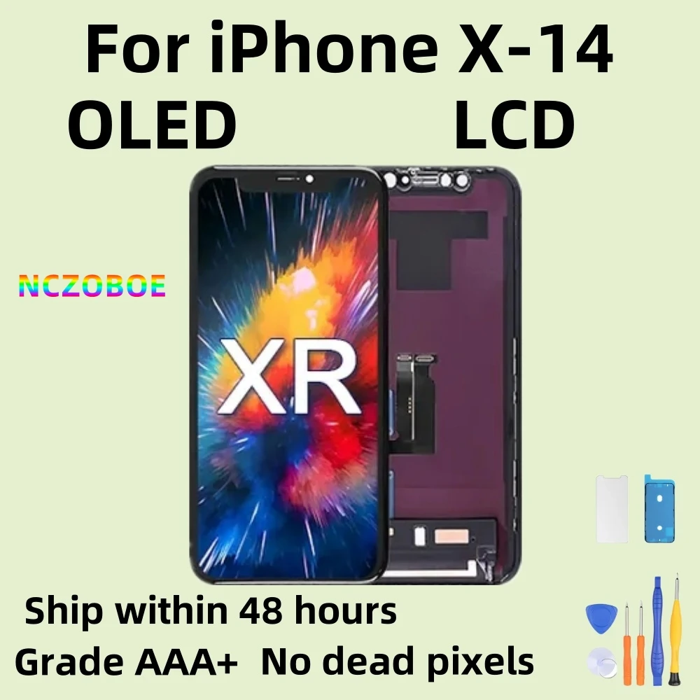 

Дигитайзер сенсорного экрана для iPhone X XR XS MAX LCD 12 13 Pro 11 Pro Max 12 Pro Max 12 Pro MAX 12 13 Mini 14 LCD