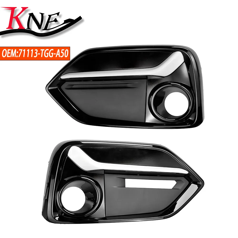 71113-TGG-A50 Front Bumper Fog Light Cover Trim Fog Lamp Trim Frame Shell For Honda Civic 5 Door Hatchback Models 2017-2021