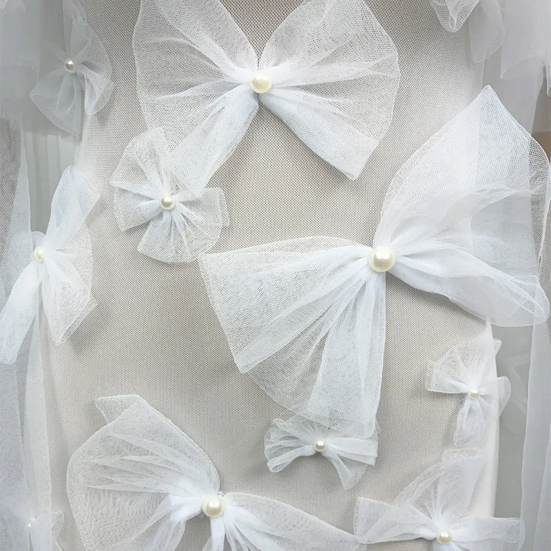 Women'S Party Dress White Lace Evening Prom Dresses Birthday Celebrate Costume Festival Outfit Stage Performance Wear XS6630