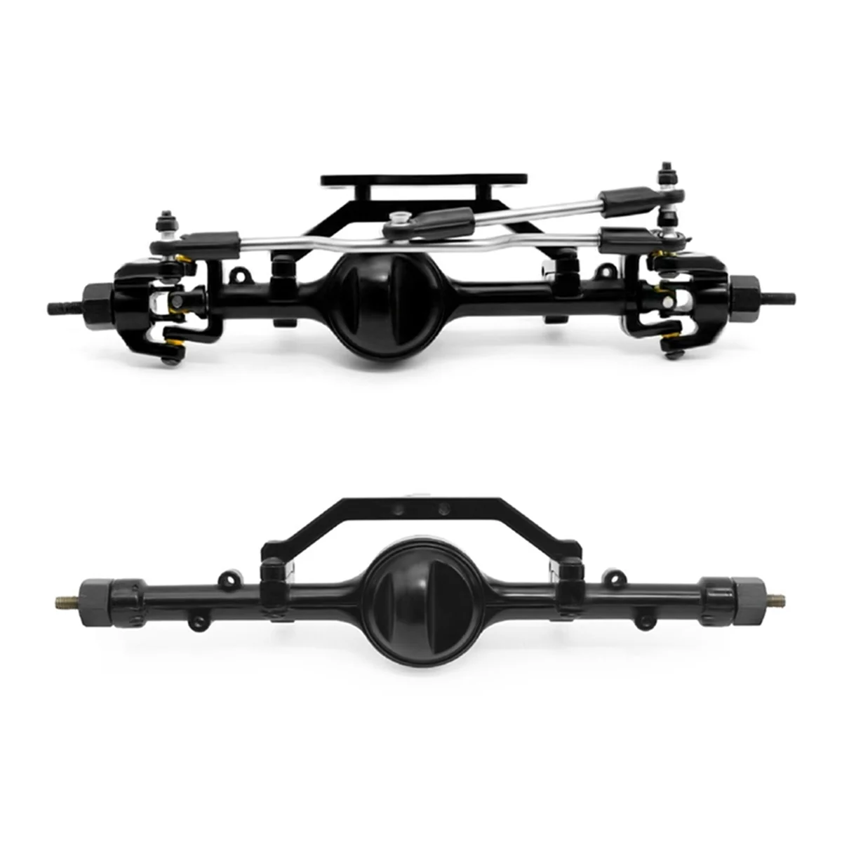 Brand New CNC Metal D90 Front and Rear Axles for 1/10 Rc Crawler Car RC4WD D90 Gelande II TF2 Yota II Axle Upgrade Parts