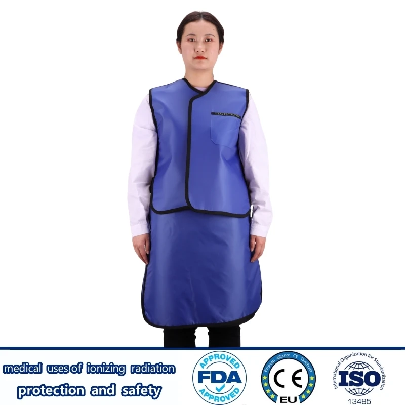 CE Certified 0.35/0.5mmpb Lead Apron set for X-ray Protection - Industrial Radiation Shielding Suit